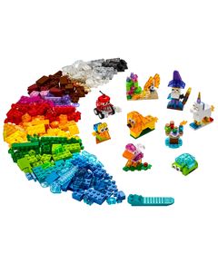 ლეგო LEGO Classic Creative Transparent Bricks  - Primestore.ge