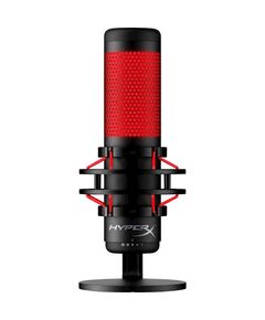 Microphone HyperX 4P5P6AA QuadCast, Microphone, USB, 3.5mm, Black/Red