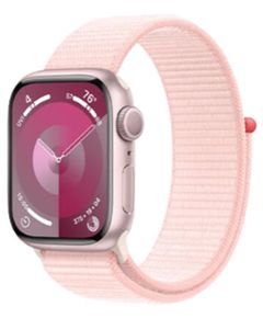Smart watch Apple Watch Series 9 GPS 41mm Pink Aluminum Case With Light Pink Sport Loop MR953