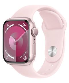 Smart watch Apple Watch Series 9 GPS 41mm Pink Aluminum Case With Light Pink Sport Band MR933 S/M