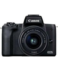 ციფრული ფოტოაპარატი Canon 4728C043AA EOS M50 Mark II, Digital Camera With Lens, Black  - Primestore.ge