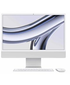 All in one კომპიუტერი Apple iMac 24 M3 chip MQRK3RU/A 10C 512GB silver  - Primestore.ge