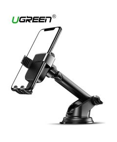 მობილურის სამაგრი UGREEN LP200 (60990) Gravity Phone Holder with Suction Cup Black  - Primestore.ge