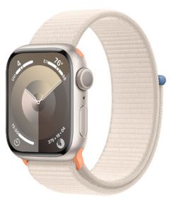 Smart Watch Apple Watch Series 9 GPS 41mm Starlight Aluminum Case With Starlight Sport Loop MR8V3