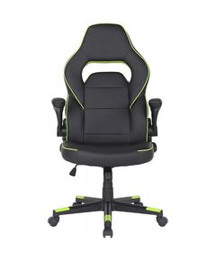 სათამაშო სავარძელი 2E 2E-GC-HEB-BK Gaming Chair Hebi Black/Green  - Primestore.ge