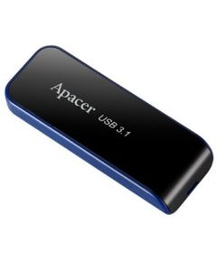 USB ფლეშ მეხსიერება Apacer 128GB USB 3.1 Type-A AH350 Black  - Primestore.ge