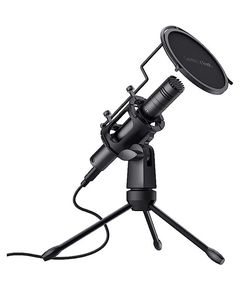Microphone Trust Gaming 24182 GXT 241 Velica Streaming Microphone, USB, Black