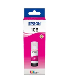 Cartridge EPSON ORIGINAL (C13T00R340) I/C (m) 106 ECOTANK MAGENTA INK BOTTLE L7180
