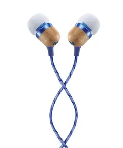 ყურსასმენი House of Marley EM-JE041-DNB Smile Jamaica In-Ear Headphones With Remote And Microphone DENIM - Primestore.ge