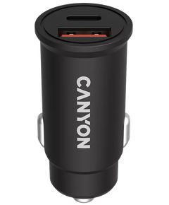 Car charger Canyon C-20-03 PD 30W QC 3.0 18W USB-C USB-A black (CNS-CCA20B03)