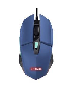 Mouse Trust 25067 GXT109B FELOX, Wired, USB, Gaming Mouse, Blue