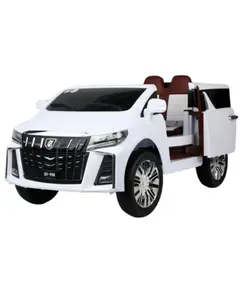 ბავშვის ელექტრო მანქანა TOYOTA ALPHARD LANGTON 601-W ტყავის სავარძლით  - Primestore.ge