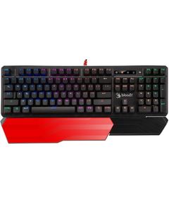 Keyboard A4tech Bloody B975 LIGHT STRIKE RGB Mechanical Gaming Keyboard Brown Switch US Layout Black