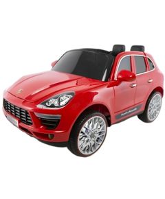 Baby electric car PORSCHE QLS8588-R with leather seat