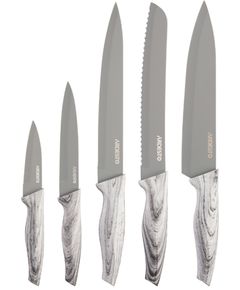 დანების ნაკრები Ardesto Black Mars Knives Set 5 pcs, stainless steel, plastic  - Primestore.ge
