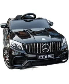 ბავშვის ელექტრო მანქანა MERCEDES-BENZ FT-988-B ტყავის სავარძლით  - Primestore.ge