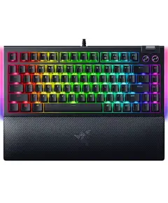 კლავიატურა Razer Keyboard BlackWidow V4 75% RGB 83key Mechanical Tactile Switch GEN-3 USB EN, black  - Primestore.ge