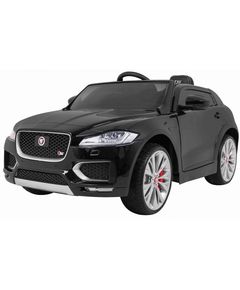 Baby electric car JAGUAR LS-818-B with rubber tires and leather seat