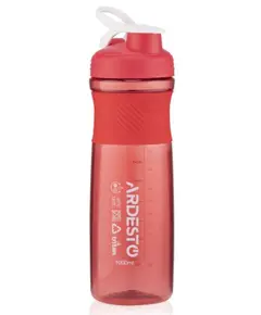 წყლის ბოთლი Ardesto Bottle Smart bottle 1000 ml, red, tritan - Primestore.ge