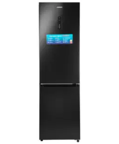 მაცივარი Ref ARDESTO with bottom freezer, 201.8x59.5x66, ref-256L, freez.-122L, 2doors, A+, NF, display ext, fresh zone, black  - Primestore.ge