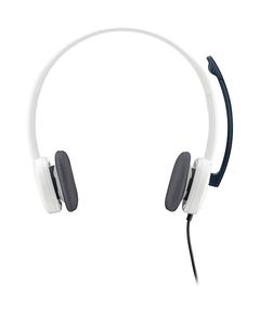 ყურსასმენი LOGITECH Stereo Headset H150 - CLOUD WHITE - ANALOG - EMEA  - Primestore.ge