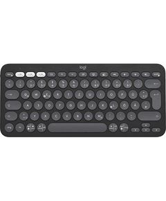 Keyboard LOGITECH Pebble Keys 2 K380s - TONAL GRAPHITE - US INT'L - BT - INTNL-973 - UNIVERSAL