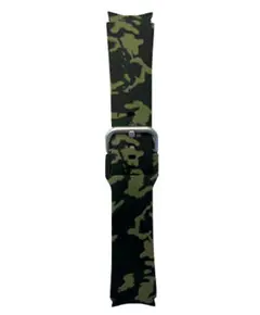 სმარტ საათის სამაჯური Strap For Samsung Galaxy Watch Series 6 classic 47mm camo  - Primestore.ge