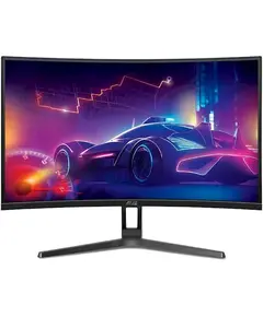 მონიტორი 2E 2E-R2723BV-01.UA R2723BV, 27", Curved Monitor, FHD, VA, HDMI, DP, Black  - Primestore.ge