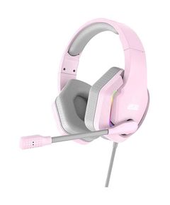 Headphone 2E HG315 Gaming Headset, Wired, RGB, USB, Pink