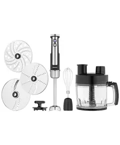 ბლენდერი Ardesto blender submersible, 1000W, 7in1, bowl-2000ml, black-silver  - Primestore.ge