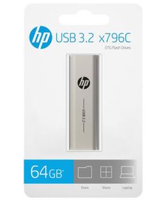 USB ფლეშ მეხსიერება HP x796c USB 3.2 OTG 64GB  - Primestore.ge