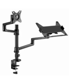 მონიტორის საკიდი Gembird MA-DA-04 Desk mounted adjustable monitor arm with notebook tray 17"-32"  - Primestore.ge