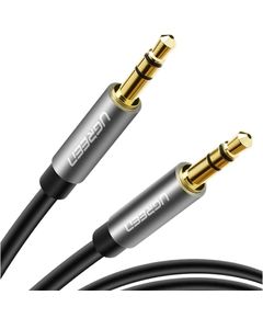 Audio cable UGREEN AV119 (10733), 3.5mm Male to 3.5mm Male Cable, 1m, Black