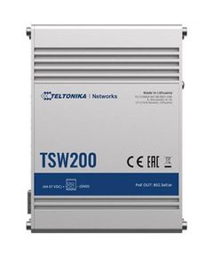 სვიჩი Teltonika TSW200000010, 8-Port Gigabit, PoE + Switch, White  - Primestore.ge