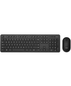 კლავიატურა და მაუსი Asus 90XB0700-BKM020, Wireless, USB, Office Keyboard And Mouse, Black  - Primestore.ge
