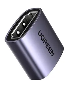 ადაპტერი UGREEN HD159 (90592), HDMI Female to HDMI Female Adapter, Grey  - Primestore.ge