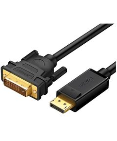 Video cable UGREEN DP103 (10243), DP Male To DVI Male, 1.5m, Black