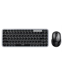 კლავიატურა და მაუსი 2E Combo keyboard and mouse MK430 WL/BT, EN/UK/RU, grey-black  - Primestore.ge