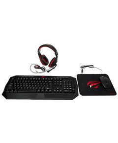 Set: keyboard, mouse, mousepad and headset Havit KB501CM-SP Gaming combo keyboard mouse mousepad headset
