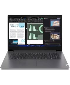 Notebook Lenovo V17 G4 IRU, 17.3" FHD (1920x1080) IPS 300nits, i7-1355U 10C, 16GB(8+8), 512GB SSD, Integrated, No OS, 2Y