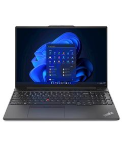 Notebook Lenovo ThinkPad E16 Gen 1, 16" WUXGA (1920x1200) IPS 300nits, i7-1355U 10C, 16GB(8+8), 512GB SSD, Integrated, RJ-45, Win11 Pro Rus, 1y