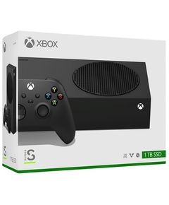 Gaming console Microsoft Xbox Series S Black 1TB Custom NVME SSD CPU. 8X Cores @ 3.6 GHz GPU. 4 TFLOPS, 20 CUs Memory. 10GB GDDR6 128 bit (889842651379) /Xbox Series