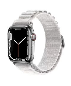 სმარტ საათის სამაჯური Wiwu 42/44/45/49 Nylon, Apple Watch Strap, White  - Primestore.ge