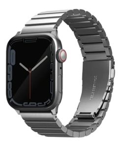 Smart watch strap Uniq Strova Apple Watch Steel Link Band 45/44/42Mm