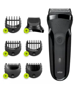 წვერსაპარსი BRAUN - 300BT BLK/BLK/D  - Primestore.ge