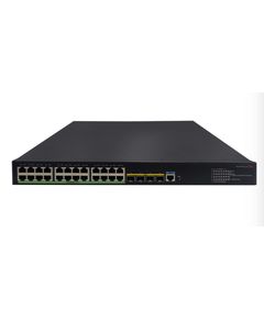Switch H3C S5170-28S-HPWR-EI L2 Ethernet Switch with 24*10/100/1000BASE-T Ports and 4*1G/10G BASE-X SFP Plus Ports, (AC), PoE+ 370W