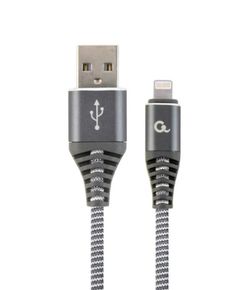 კაბელი Gembird CC-USB2B-AMLM-1M-WB2 USB to Lightning Cable 1m  - Primestore.ge