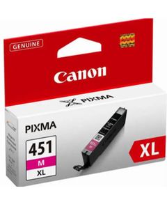 Cartridge Canon CLI-451XL M Magenta for PIXMA IP7240, iP8740, iX6840, MG5440, MG5540, MG5640, MG6340, MG6440, MG6640, MG7140, MG7540, MX924 ( 660 Pages)