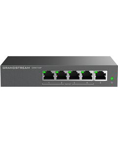 სვიჩი Grandstream GWN7701PA, Unmanaged Network Switch, 8x GbE RJ45, 8x PoE 802.3 af/at, Internal PSU  - Primestore.ge