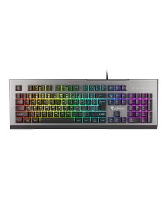Keyboard Genesis Gaming Keyboard Rhod 500 RGB ALLUMINIUM BODY US Layout with RGB Blacklight Windows XP, Vista, 7, 8, 10, USB